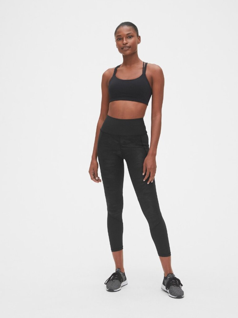 Gap NWT XL/T GapFit Perforated Spliced 7/8 Leggings Sculpt Revolution